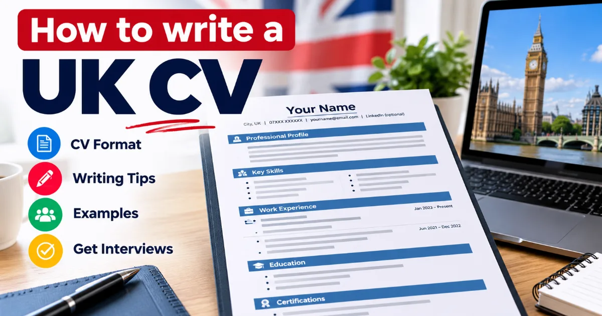 How to write a UK CV